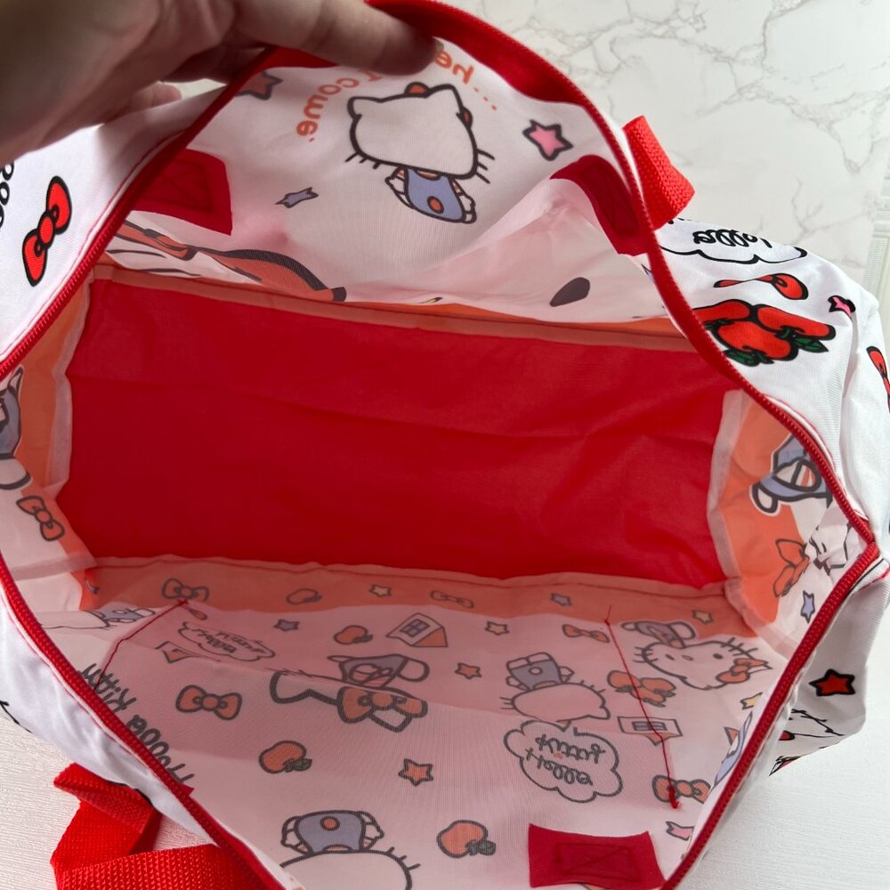 "Hello kitty Foldable Fulfillment Storage Bag " NWT - Picture 2 of 9